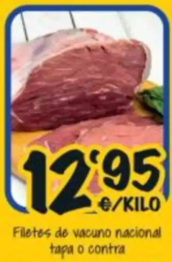 Cash Fresh Filetes de vacuno nacional tapa o contra oferta