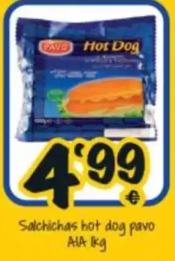 Cash Fresh Pavo hot dog oferta