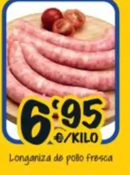 Cash Fresh Longaniza de pollo fresca oferta