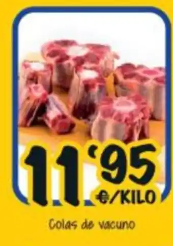 Cash Fresh Colas de vacuno oferta