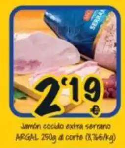 Cash Fresh Jamón cocido extra serrano oferta