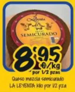 Cash Fresh La leyenda queso mezcla semicurado oferta