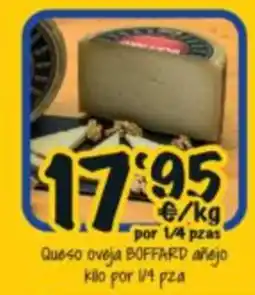 Cash Fresh Queso oveja BOFFARD añejo oferta