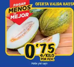 Cash Fresh Melón piel sapo oferta