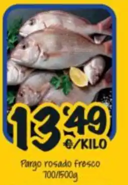 Cash Fresh Pargo rosado fresco oferta