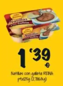Cash Fresh Reina natillas con galleta oferta