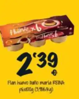 Cash Fresh Flan huevo baño maría REINA oferta