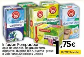 Infusión Pompadour