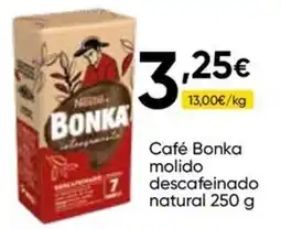 FROIZ Bonka café molido descafeinado natural oferta