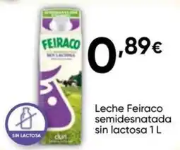 FROIZ Leche Feiraco semidesnatada sin lactosa oferta