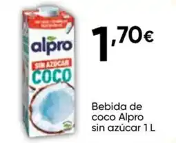 FROIZ alpro bebida de coco oferta