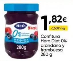 FROIZ Hero confitura 0% arándano y frambuesa oferta