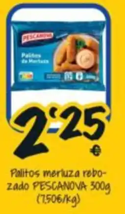 Cash Fresh Pescanova palitos merluza rebozado oferta