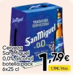 FROIZ San Miguel 0,0% alcohol oferta