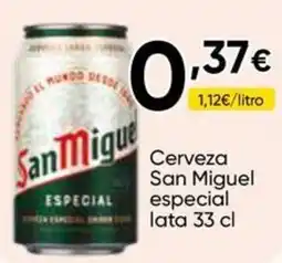 FROIZ San Miguel cerveza especial oferta