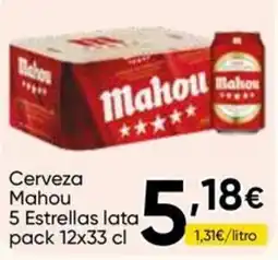 FROIZ Mahou 5 Estrellas oferta