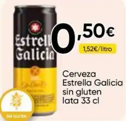 FROIZ Estrella Galicia cerveza sin gluten oferta