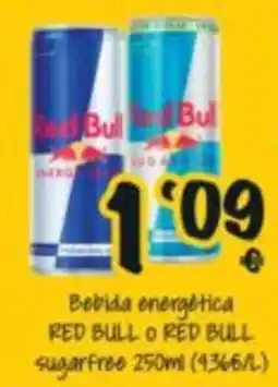 Cash Fresh Red Bull o Red Bull sugarfree oferta