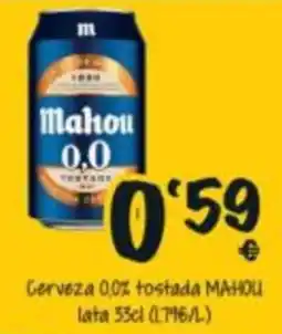 Cash Fresh Mahou 0.0 tostada oferta