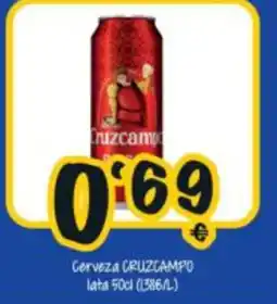 Cash Fresh Cerveza Cruzcampo oferta