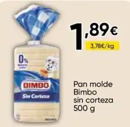 FROIZ Bimbo pan molde sin corteza oferta