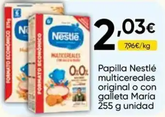Nestlé papilla multicereales