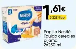 FROIZ Nestlé papilla líquida cereales pijama oferta