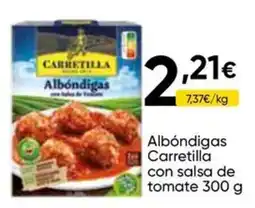 FROIZ Carretilla albóndigas con salsa de tomate oferta