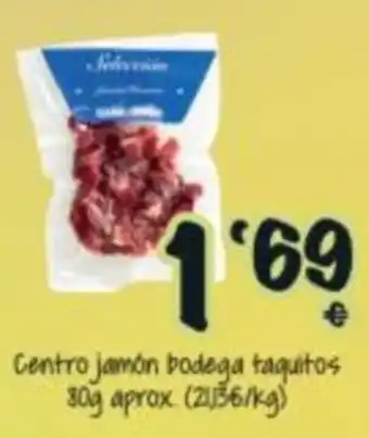 Seleccion centro jamón bodega taquitos