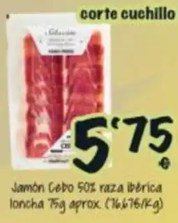Cash Fresh Jamón Cebo 50% raza ibérica oferta