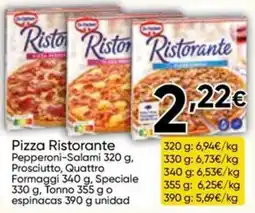 FROIZ Ristorante pizza oferta