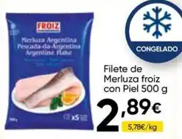 FROIZ Froiz filete de merluza con piel oferta