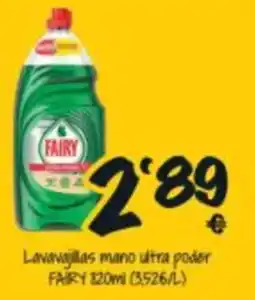 Cash Fresh Fairy lavavajillas mano ultra poder oferta