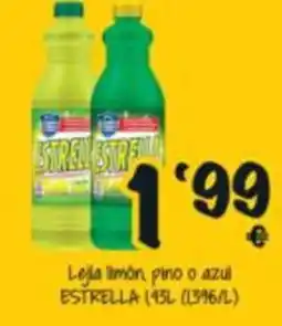Cash Fresh Estrella lejía limón pino o azul oferta