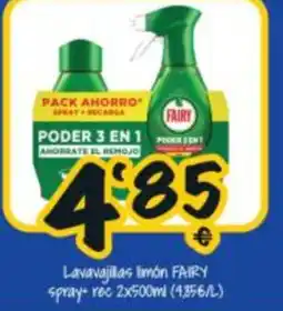 Cash Fresh Fairy lavavajillas limón oferta