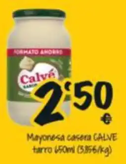 Cash Fresh Calvé mayonesa casera oferta