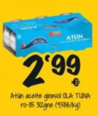 Cash Fresh Atún aceite girasol OLA TUNA oferta