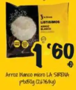 Cash Fresh La Sirena arroz blanco micro oferta