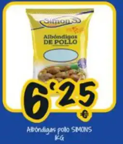 Cash Fresh simons albóndigas de pollo oferta