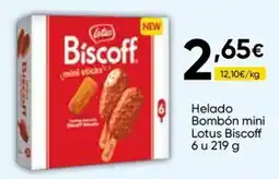 FROIZ Lotus Bombón mini Biscoff oferta