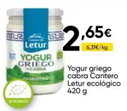 FROIZ Letur yogur griego cabra oferta
