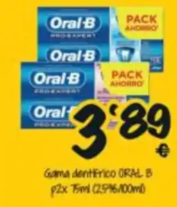 Cash Fresh Gama dentífrico oral b oferta