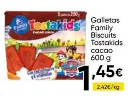 FROIZ Family Tostakids cacao oferta