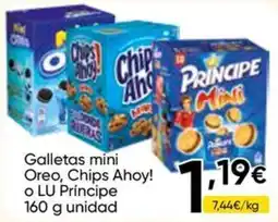 FROIZ Oreo chips ahoy lu principe mini oferta