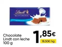 FROIZ Lindt chocolate con leche oferta