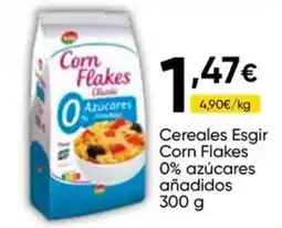 FROIZ Cereales Esgir Corn Flakes 0% azúcares añadidos oferta
