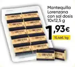 FROIZ Mantequilla Lorenzana con sal dosis oferta