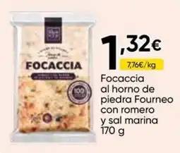 FROIZ Focaccia al horno de piedra Fourneo con romero y sal marina oferta
