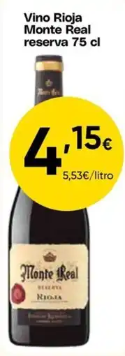 FROIZ Monte Real vino rioja reserva oferta