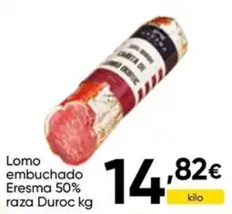 FROIZ Lomo embuchado Eresma 50% raza Duroc oferta